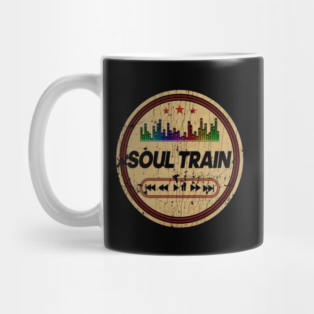 Graphic Soul Train Retro Distressed Cassette Tape Vintage by On Dragon Wings Studios